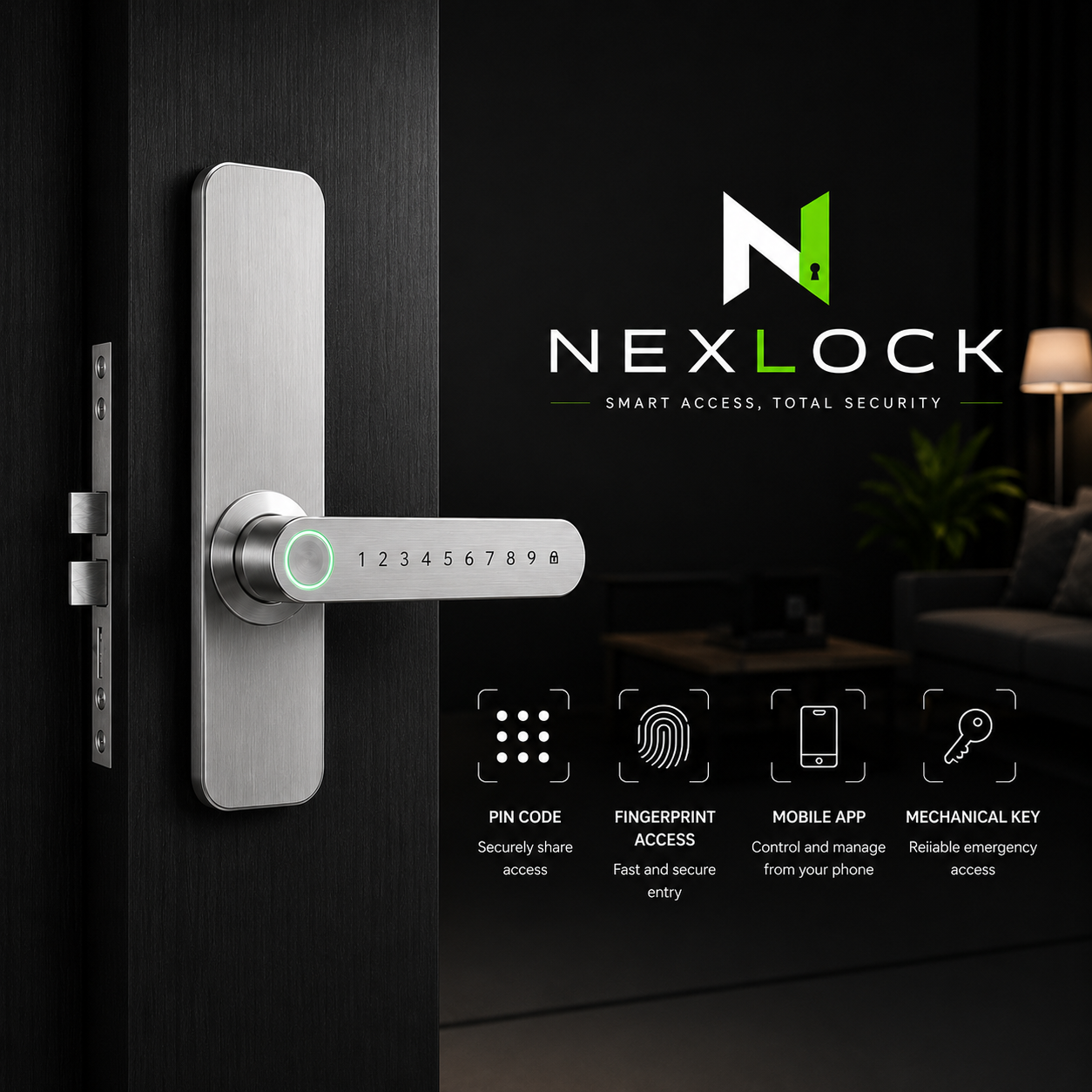 NEXLOCK ONE™ Smart Lock
